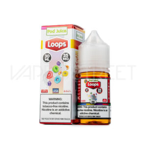 Pod-Juice-Salt-Nic-Loops Pod Juice Salt Loops 30ml Salt Nic