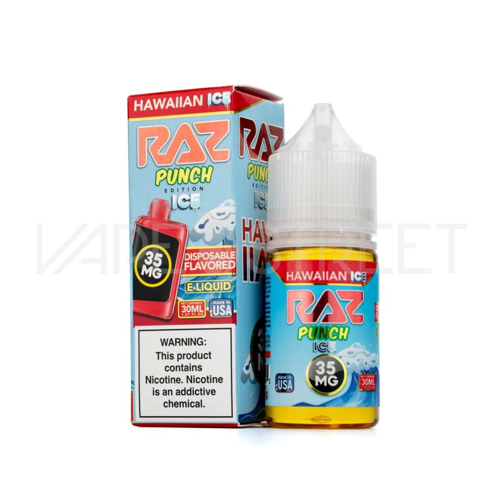 Raz-Salt-Punch-Edition-Hawaiian-Ice Raz Punch Edition Hawaiian Ice 30ml Vape Juice