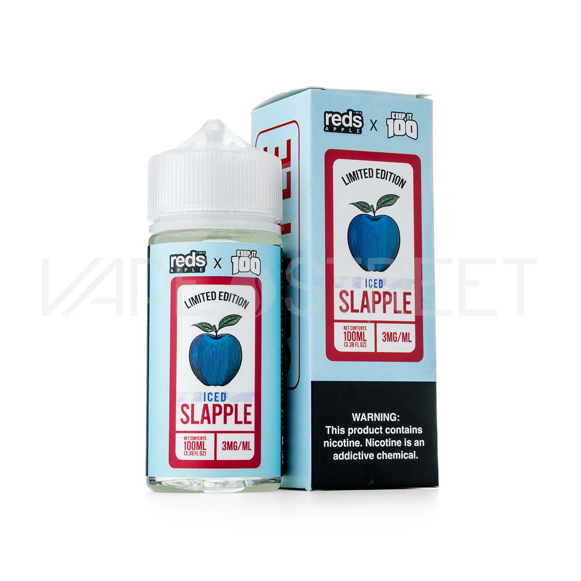 Reds-Apple-Keep-It-100-Limited-Edition-Iced-Slapple 7 Daze Red Apple x Keep it 100 Slapple Iced 100mL