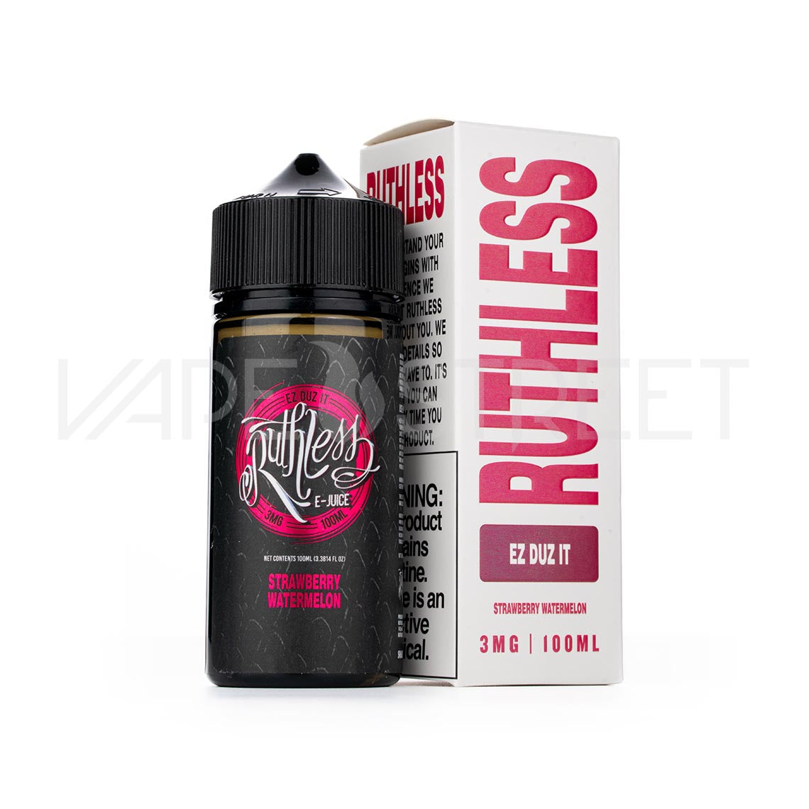 Ruthless-Ez-Duz-It-Strawberry-Watermelon Ruthless Ez Duz It 100ml Vape Street