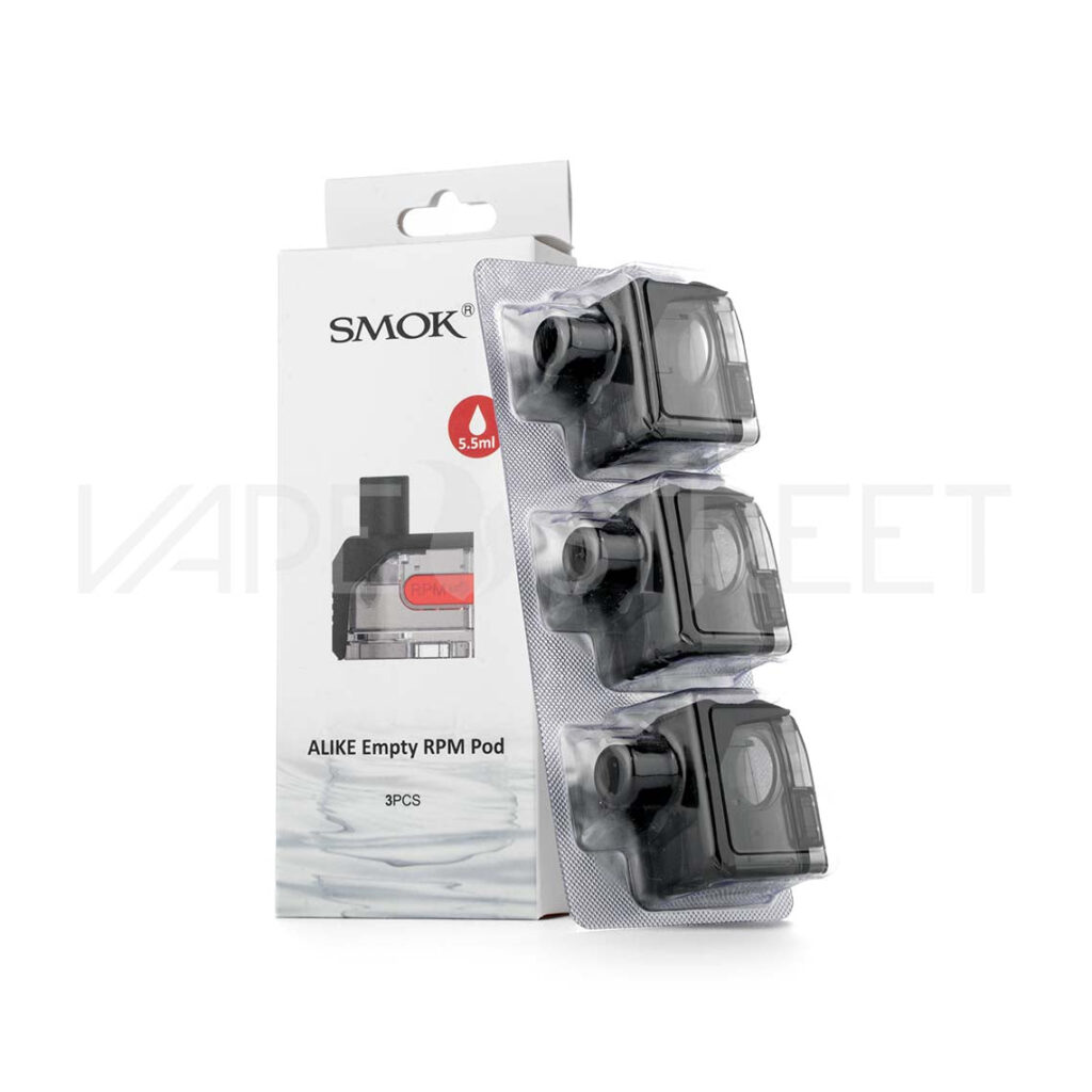 SMOK-ALIKE-Empty-RPM-Pod Smok ALIKE Empty RPM Replacement Pods 3 Pack