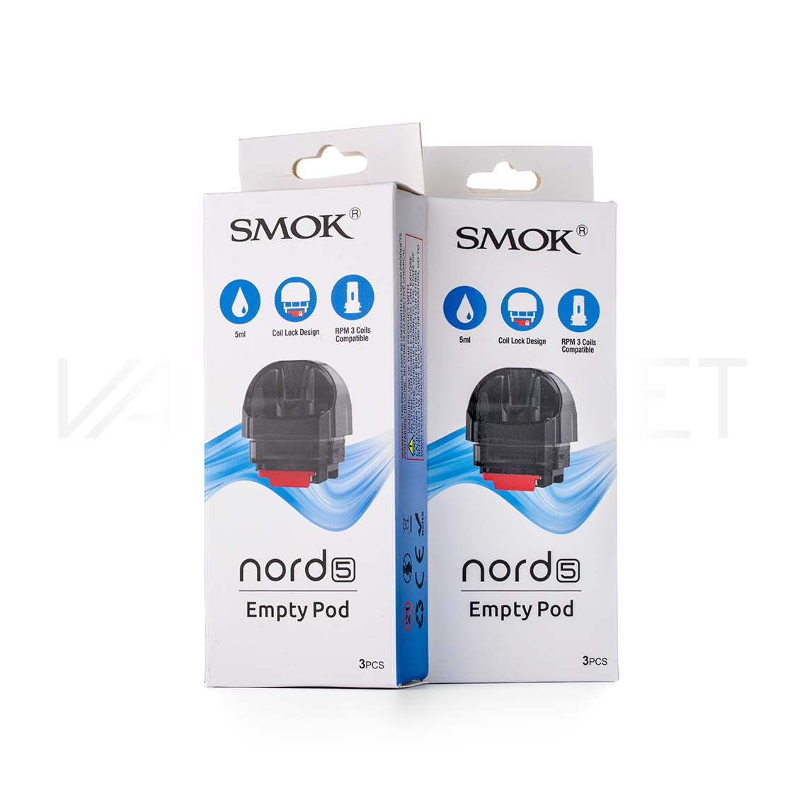 SMOK-Nord-5-Replacement-Pods-01 Smok Nord 5 Empty Pod Cartridge 3 Pack