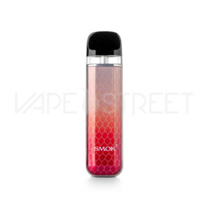 SMOK-Novo-2X-Color-Silver-Red-Cobra SMOK Novo 2X 20W Pod System Sliver Red Cobra
