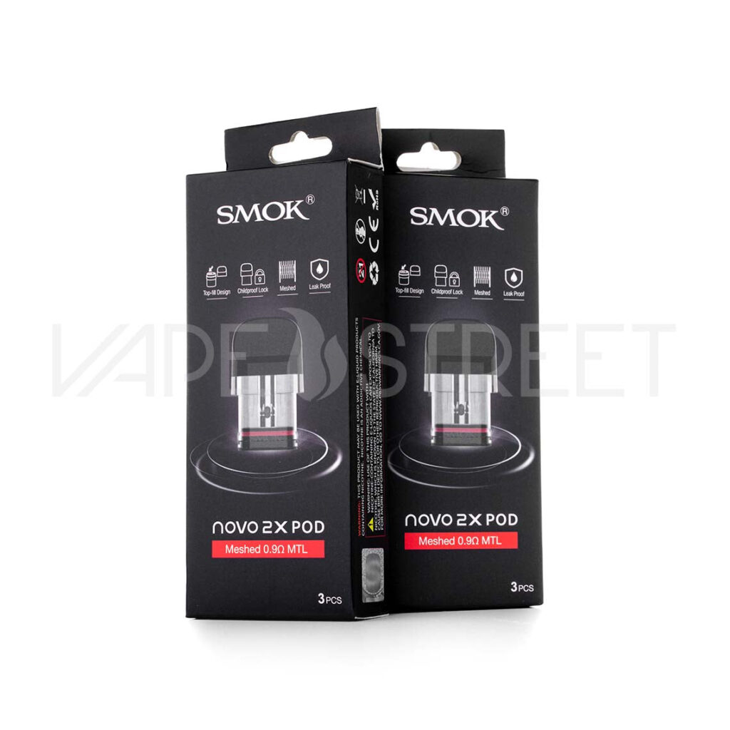 SMOK-Novo-2X-Replacement-Pods-01 SMOK Novo 2X Replacement Pod 3 Pack