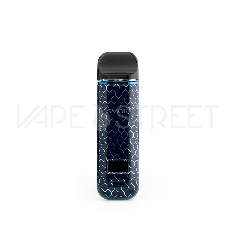SMOK-Novo-X-Pod-System-Blue-Cobra SMOK Novo X Pod System Blue Cobra