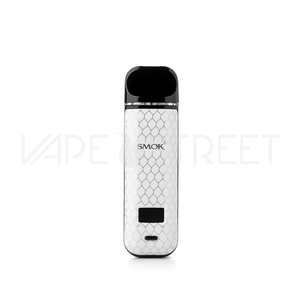 SMOK-Novo-X-Pod-System-Color-White-Cobra SMOK Novo X 25W Pod System White Cobra