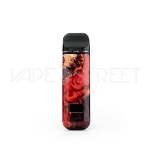 SMOK-Novo-X-Pod-System-Red-Stab-Wood SMOK Novo X Pod System Red Stabilizing Wood