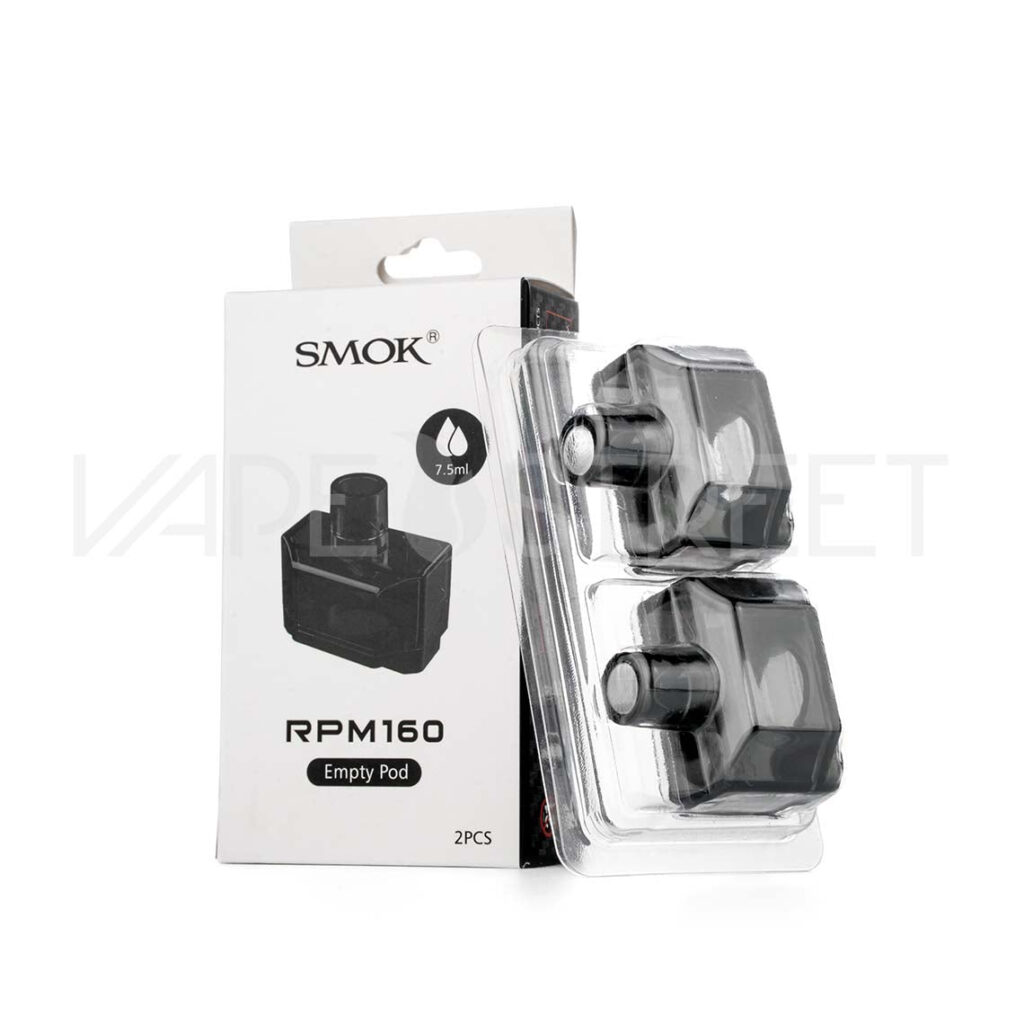 SMOK-RPM-160-Empty-Pod Smok RPM160 Empty Replacement Pods 2 Pack