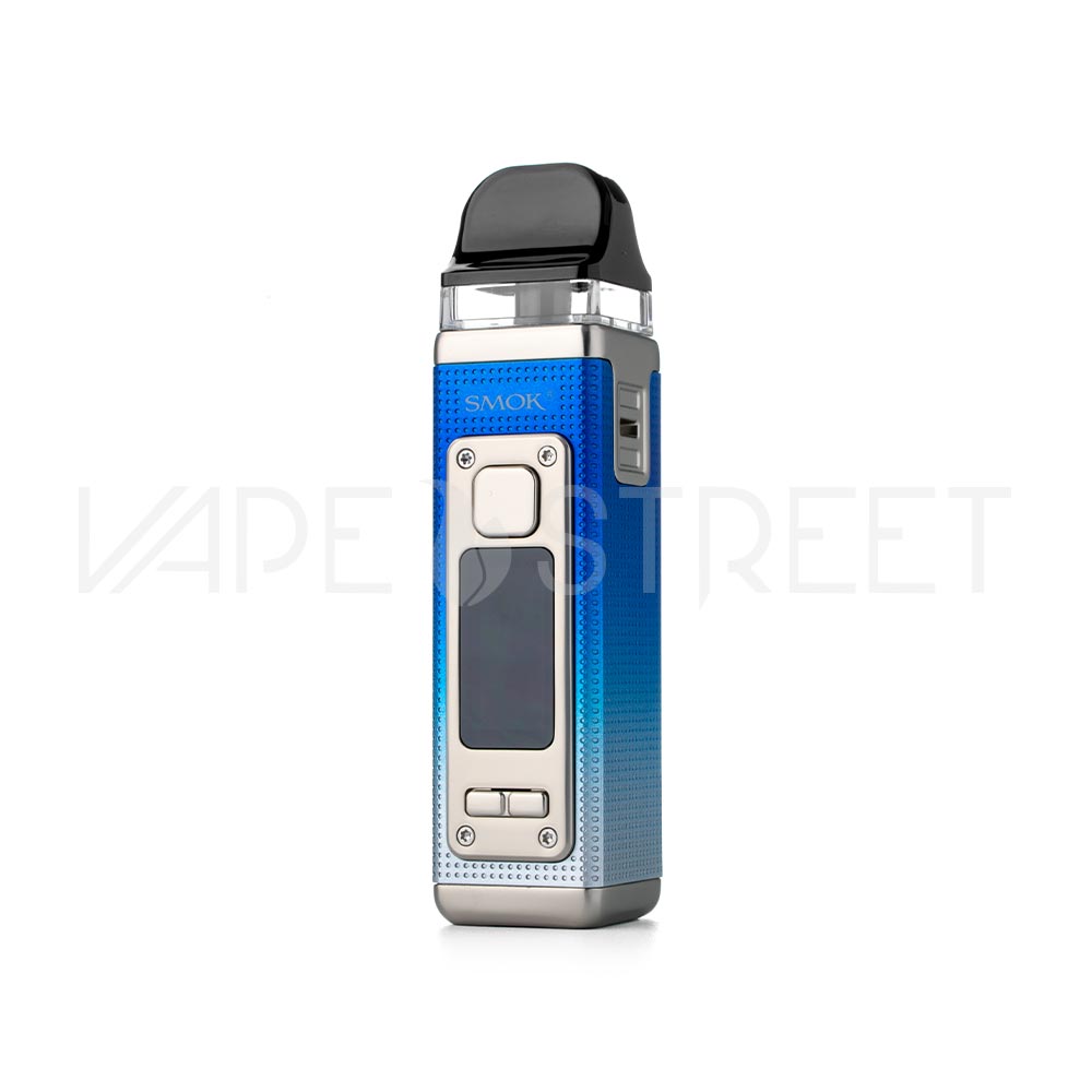 SMOK-RPM-4-Pod-System-Color-Silver-Blue SMOK RPM 4 Pod System Silver Blue
