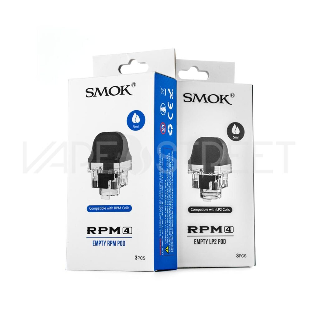 SMOK-RPM4-Replacement-Pods SMOK RPM 4 Empty Replacement Pod 3 Pack