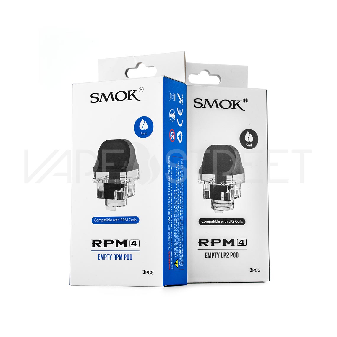 SMOK-RPM4-Replacement-Pods SMOK RPM 4 Empty Replacement Pod 3 Pack