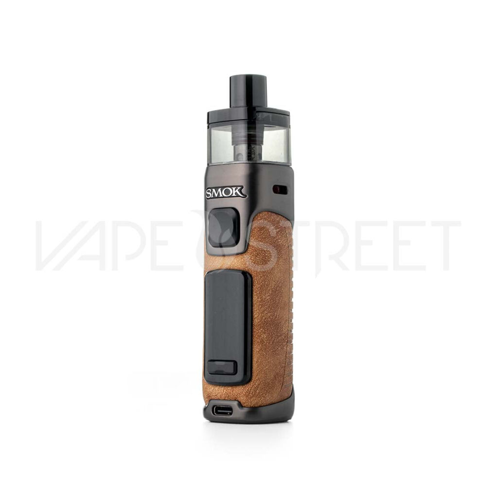 SMOK-RPM5-Color-Brown-Leather SMOK RPM 5 80W Pod System Brown Leather