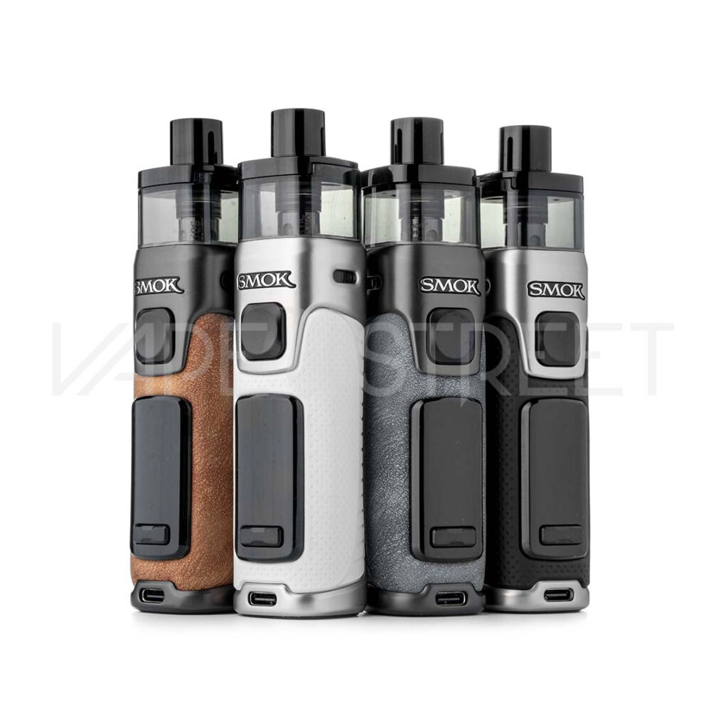 SMOK-RPM5-Main SMOK RPM 5 80W Pod System Brown Leather White Leather Gray Leather Black Leather