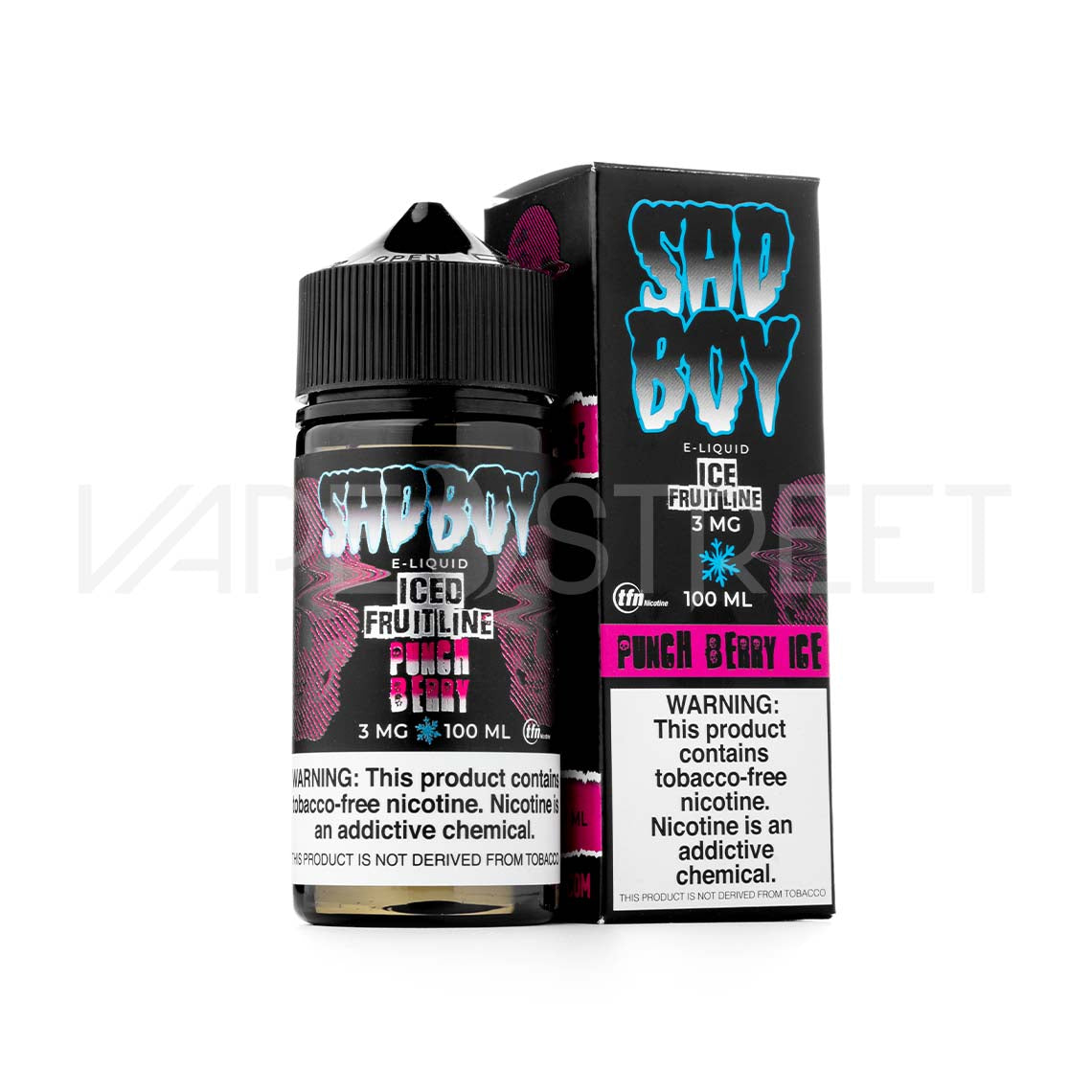 Sad-Boy-Ice-Fruit-Line-Punch-Berry-Ice SadBoy E-Liquids Fruit Line Punch Berry Ice 100ml