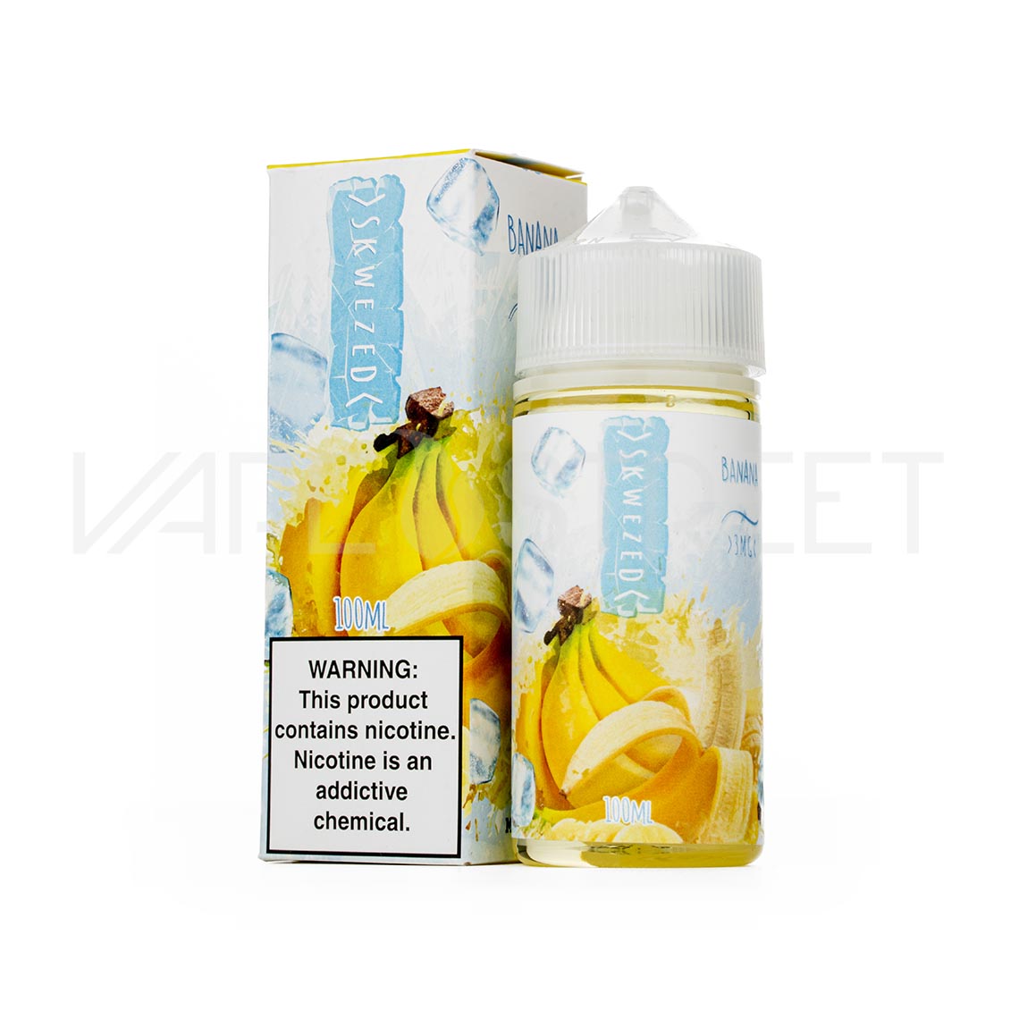 Skwezed-Banana-Ice Skwezed Banana Ice 100mL Vape Street