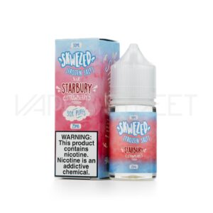 Skwezed-Frozen-Salt-Starbury-Strawberry Skwezed Frozen Salt Starbury Strawberry Ice 30mL Vape Juice