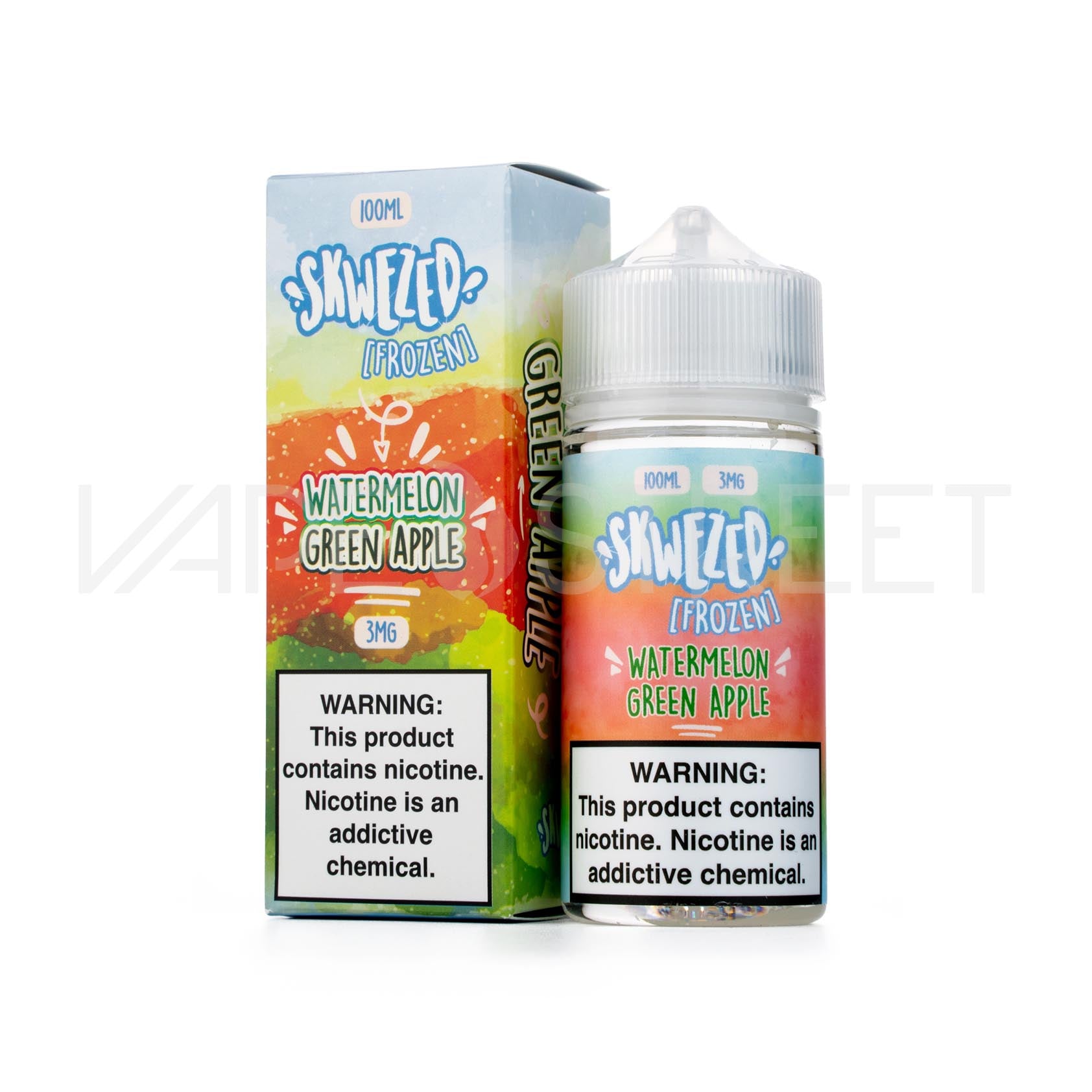 Skwezed Frozen Watermelon Green Apple 100mL Vape Juice