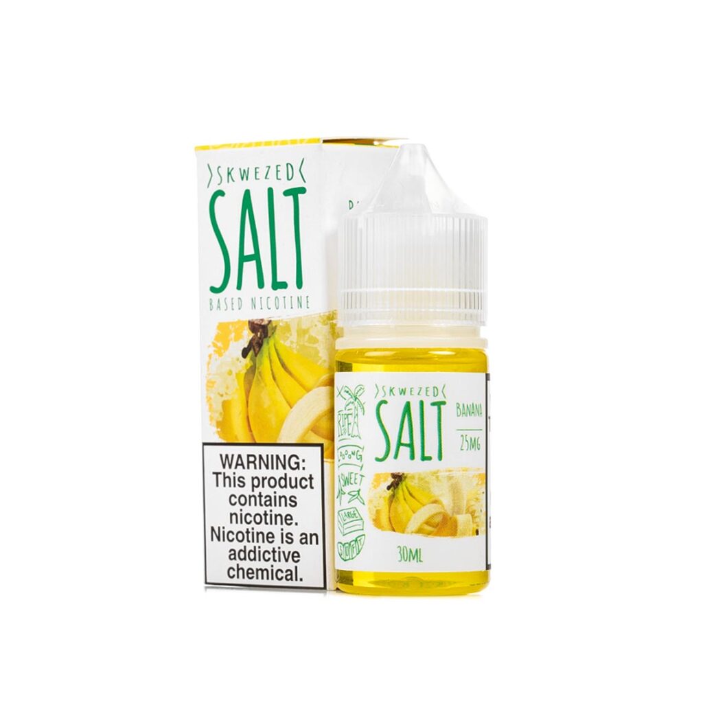 Skwezed-Salt-Banana-30ml Skwezed Banana Salt Nic E-liquid