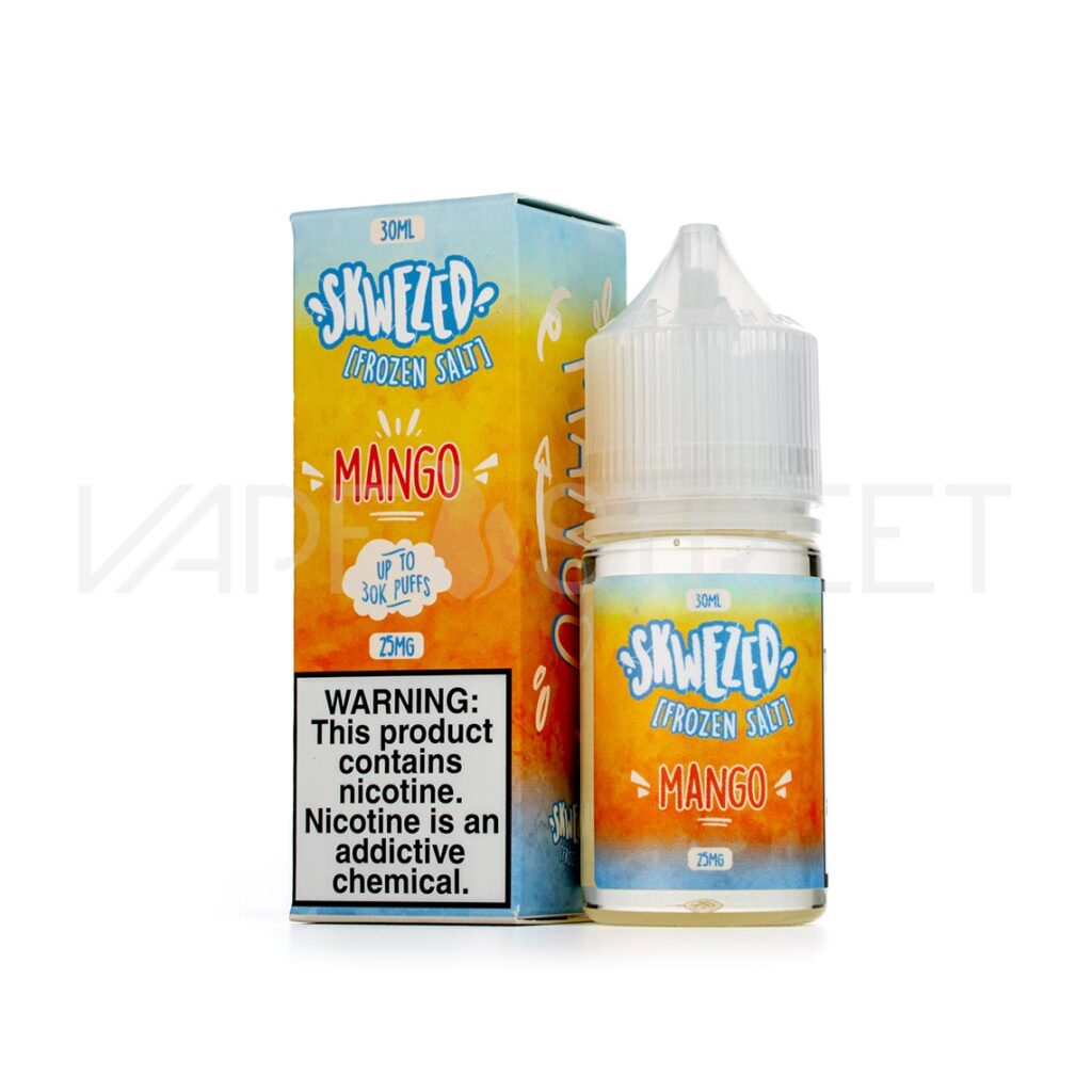 Skwezed-Salt-Mango-Frozen Skwezed Frozen Salt Mango 30mL Vape Juice