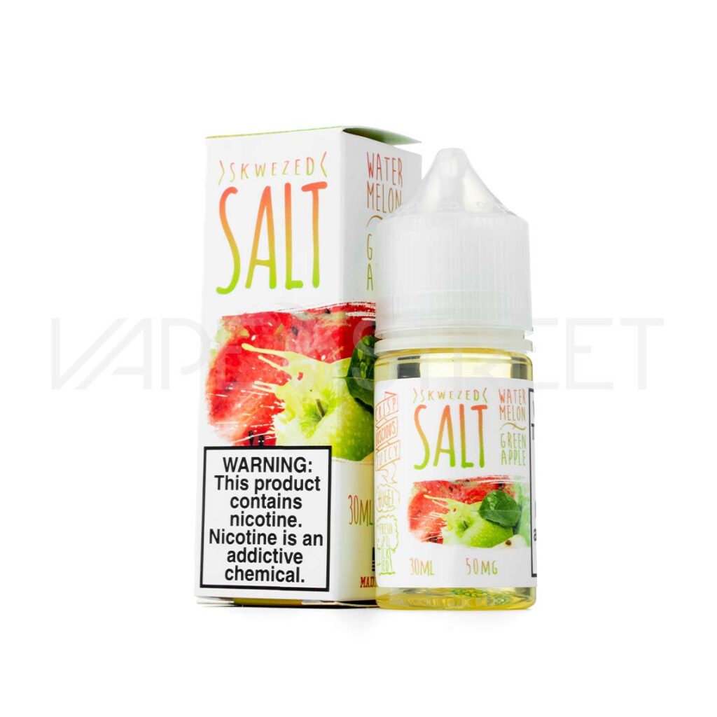Skwezed-Salt-Watermelon-Green-Apple-1 Skwezed Watermelon Green Apple Salt Nic 30ml