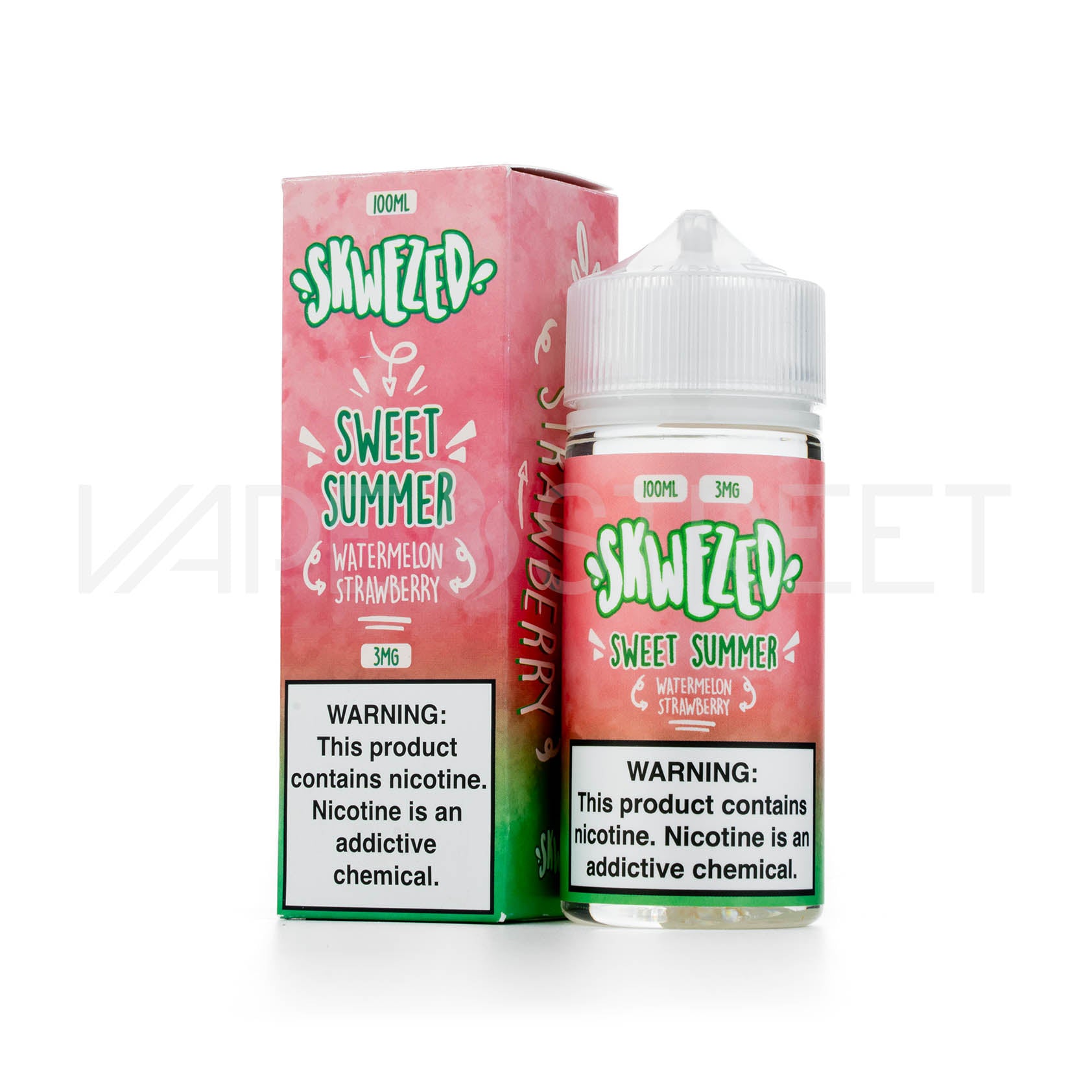 Skwezed-Sweet-Summer-Watermelon-Strawberry Skwezed Sweet Summer Watermelon Strawberry 100mL Vape Juice