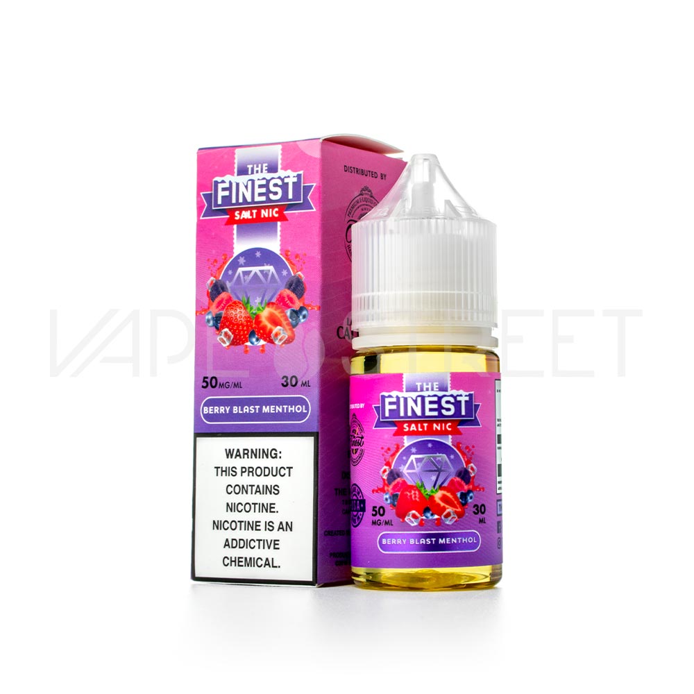 The-Finest-SaltNic-Berry-Blast-Menthol The Finest SaltNic Berry Blast Menthol 30mL Vape Juice