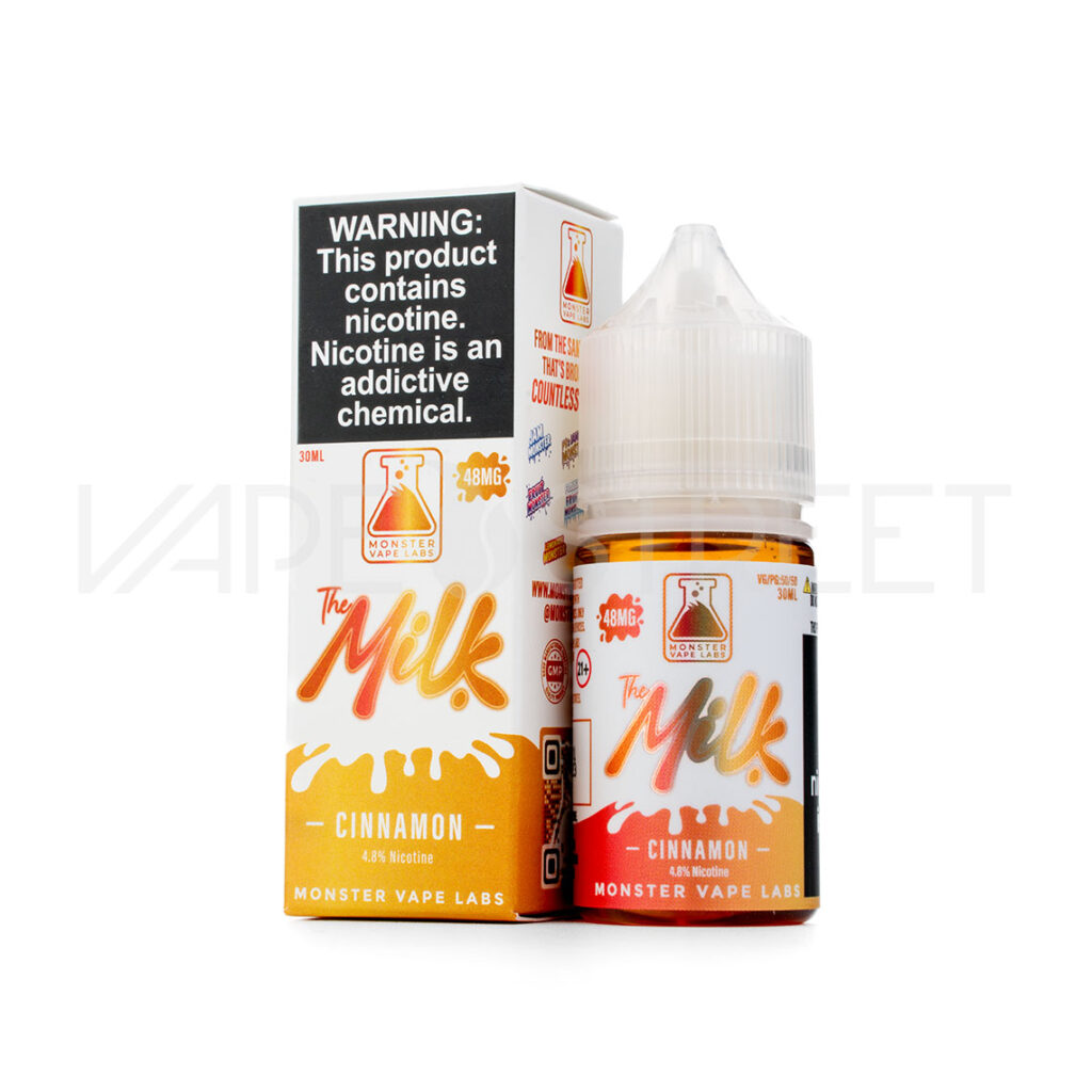The-Milk-Salt-Cinnamon Monster Vape Labs Salt The Milk Cinnamon 30ml