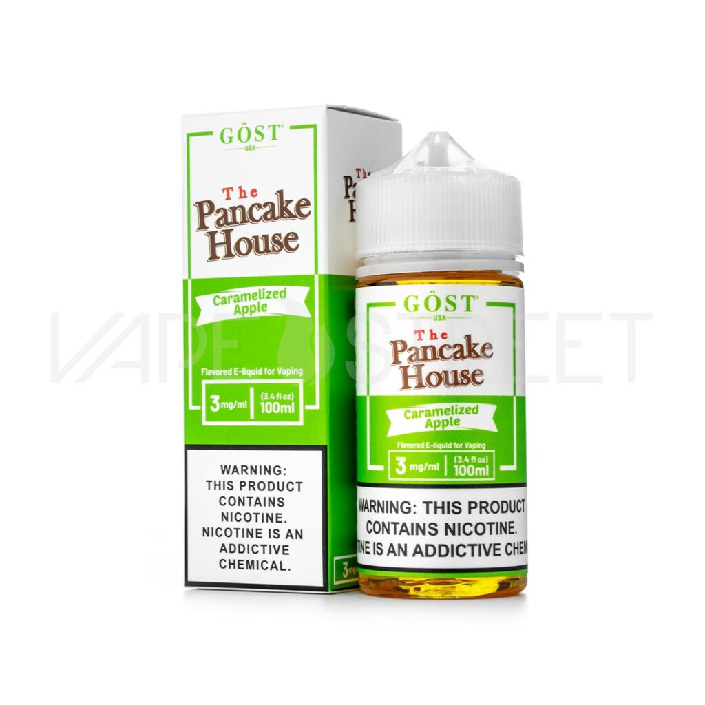 The-Pancake-House-Caramelized-Apple The Pancake House Caramelized Apple 100mL Vape Juice