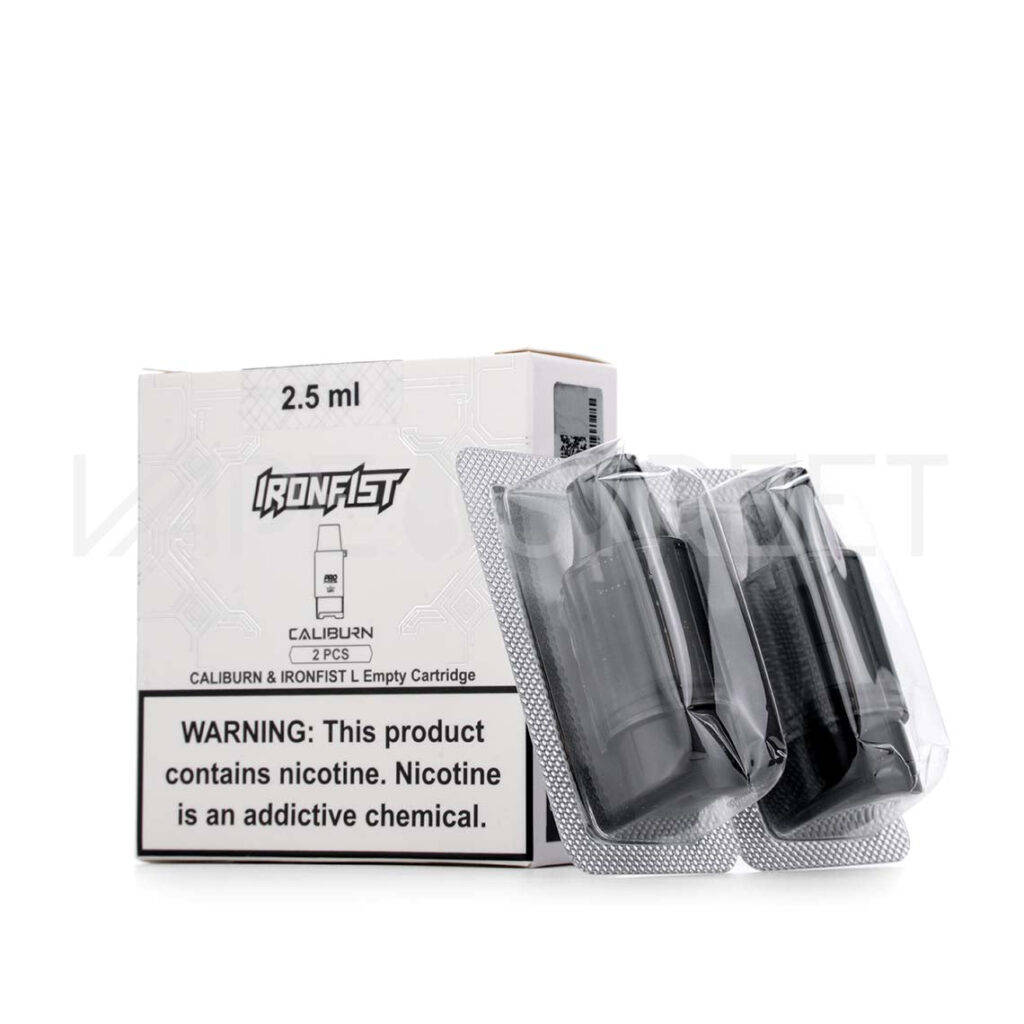 Uwell-Caliburn-Ironfist-L-Empty-Cartridge-02 Uwell Caliburn Ironfist L Replacement Pods 2.5mL Pod Capacity