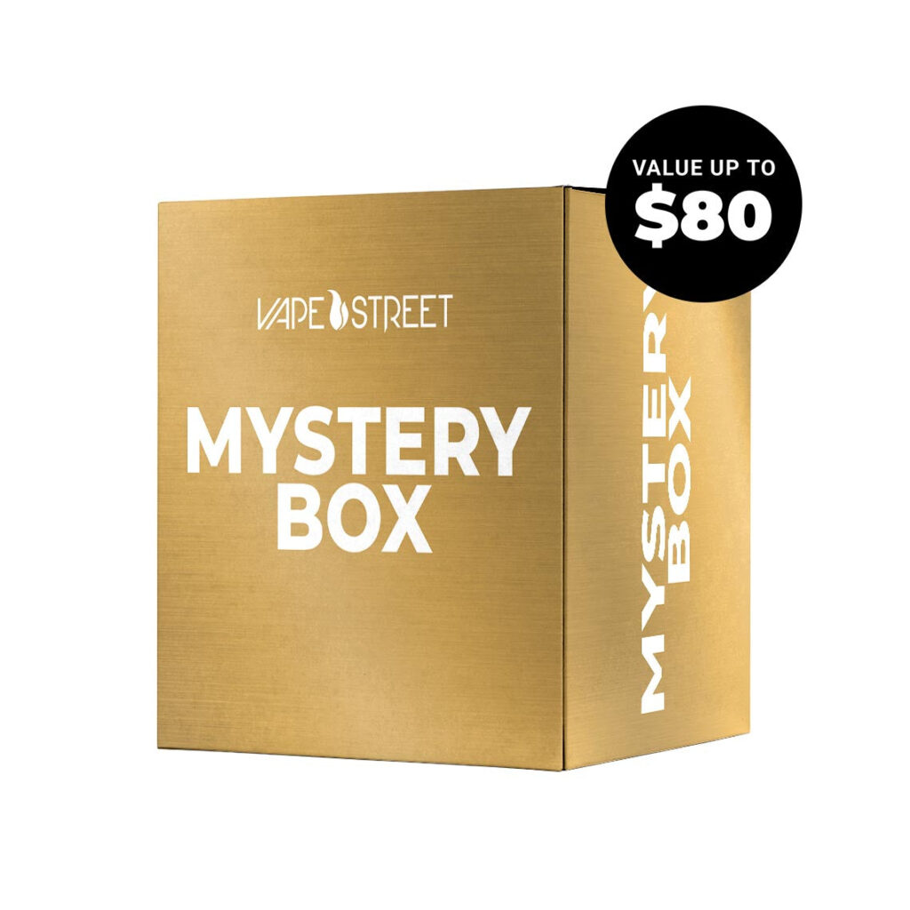 Freebase Nicotine Mystery Box Gold Tier Box