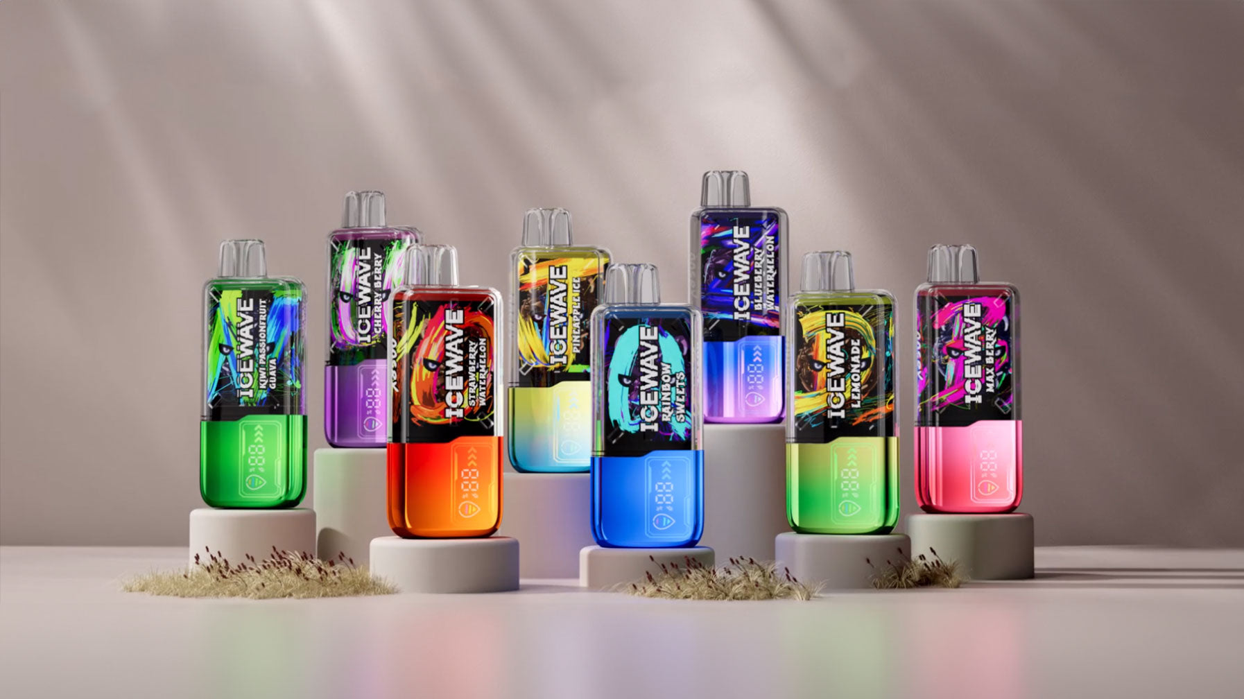 ice wave vape price ICEWAVE X8500 Disposable vaping products Flavour:Fizzy Cherry Shop Low Nicotine Disposable