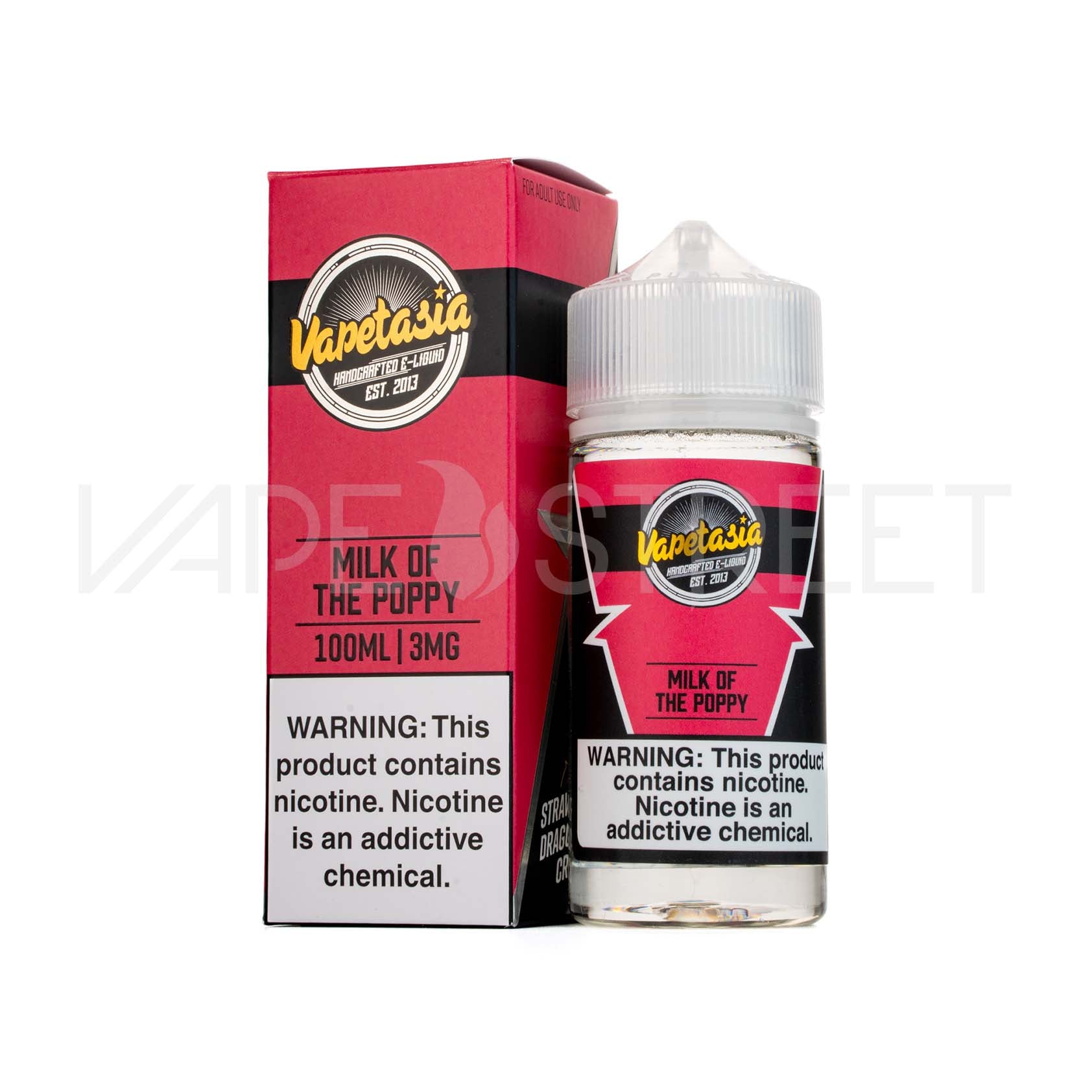 Vapetasia-100ml-Milk-Of-The-Poppy Vapetasia Milk of the Poppy 100mL Vape Juice