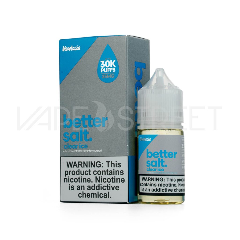 Vapetasia-Better-Salt-Clear-Ice Vapetasia Better Salt Clear Ice 30mL Vape Juice