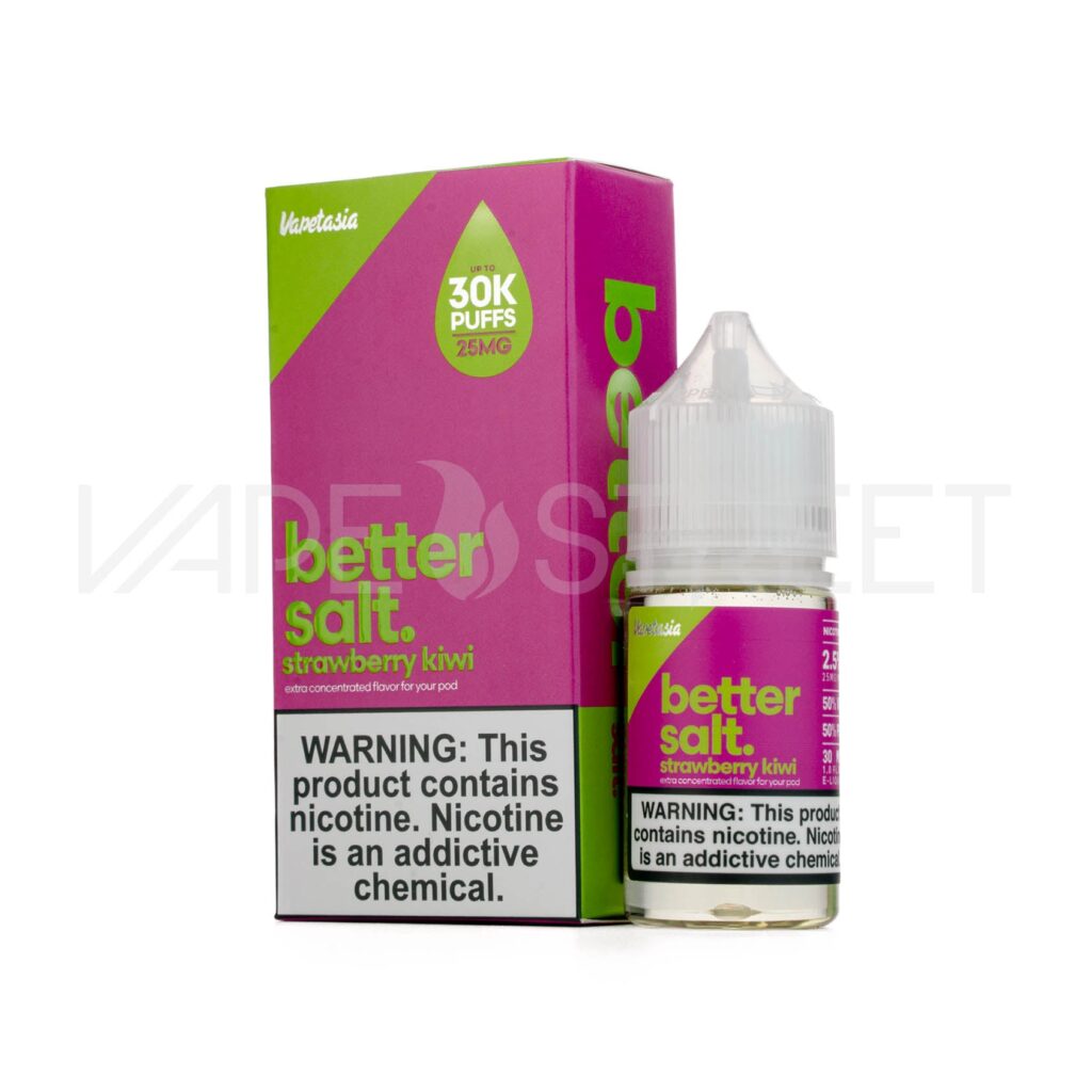 Vapetasia-Better-Salt-Strawberry-Kiwi Vapetasia Better Salt Strawberry Kiwi 30mL Vape Juice