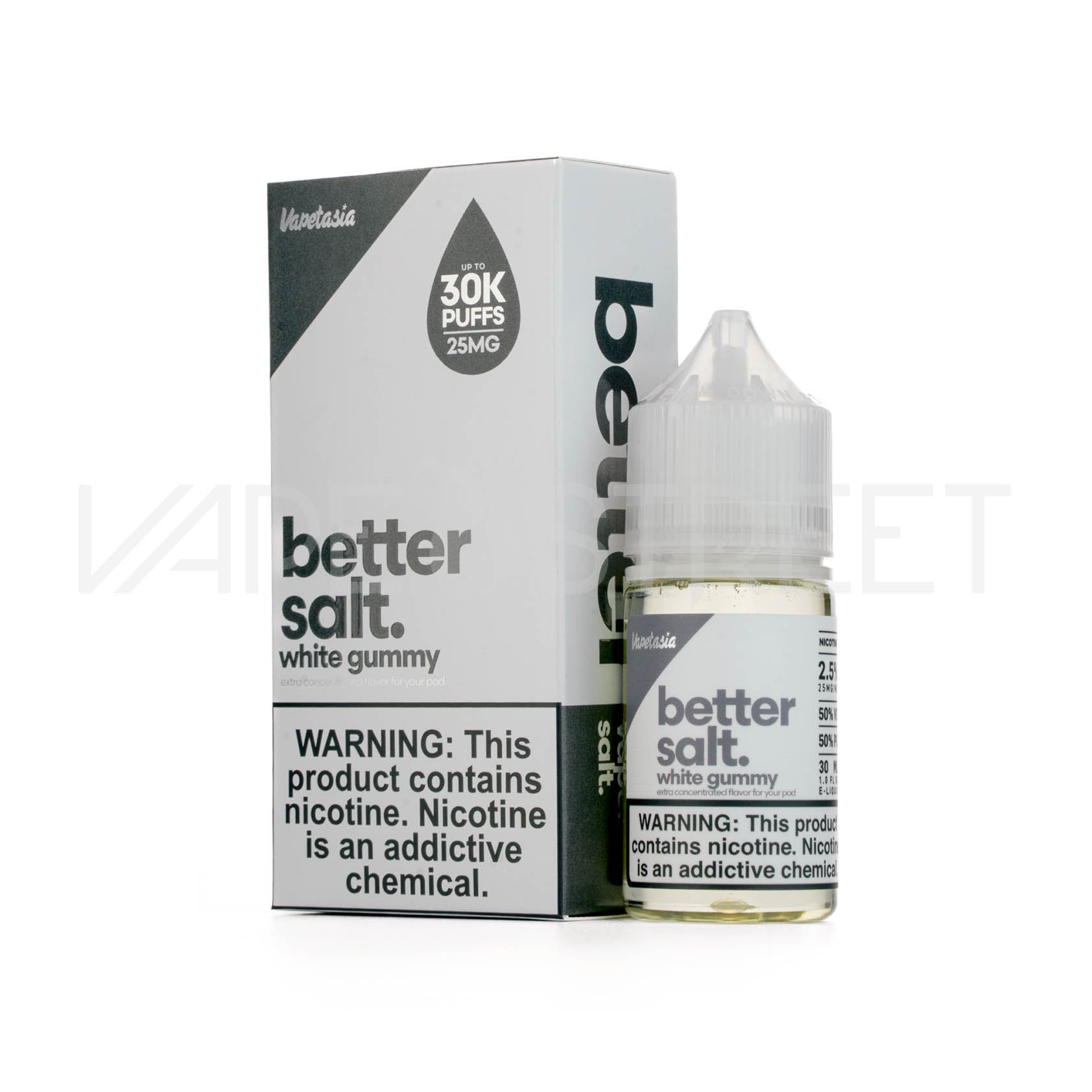 Vapetasia Better Salt White Gummy 30mL Vape Juice