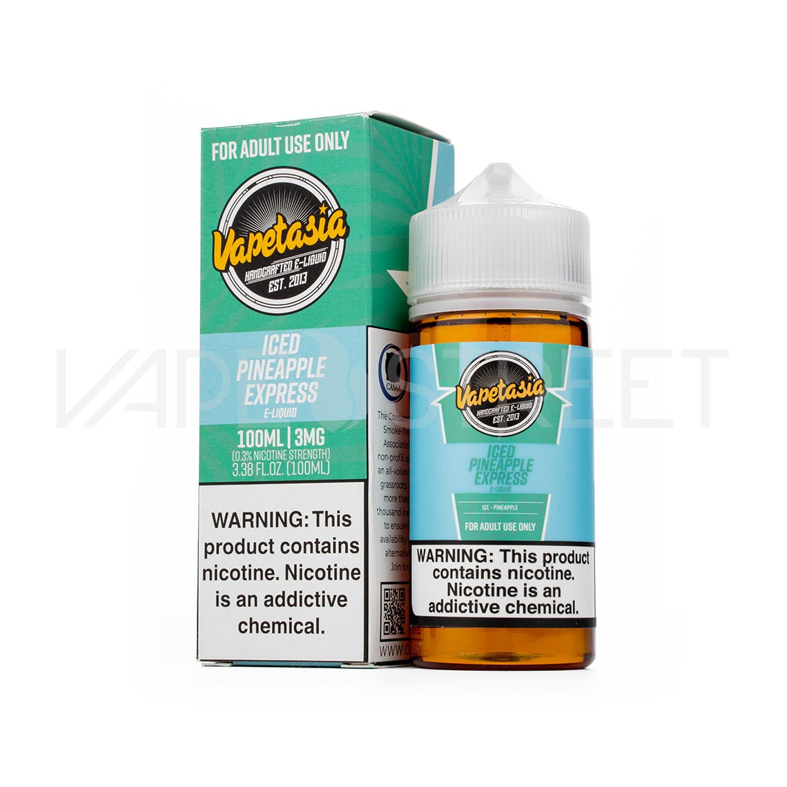 Vapetasia-Iced-Pineapple-Express Vapetasia Iced Pineapple Express 100ml Vape Street