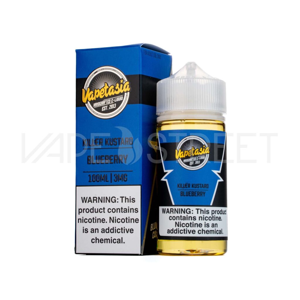 Vapetasia-Killer-Kustard-Blueberry Vapetasia Killer Kustard Blueberry 100mL Vape Juice