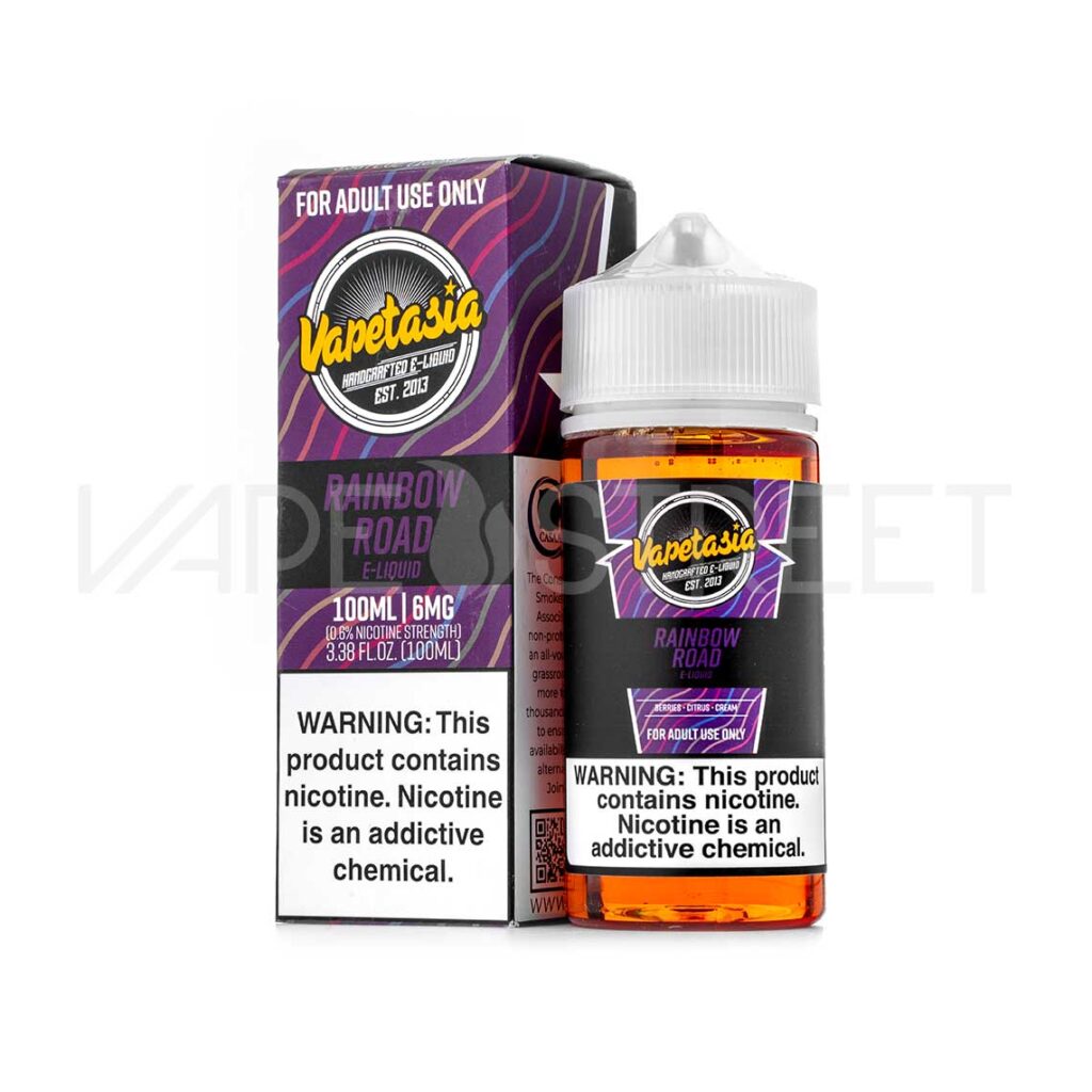 Vapetasia-Rainbow-Road-100ml Vapetasia Rainbow Road 100mL Vape Juice