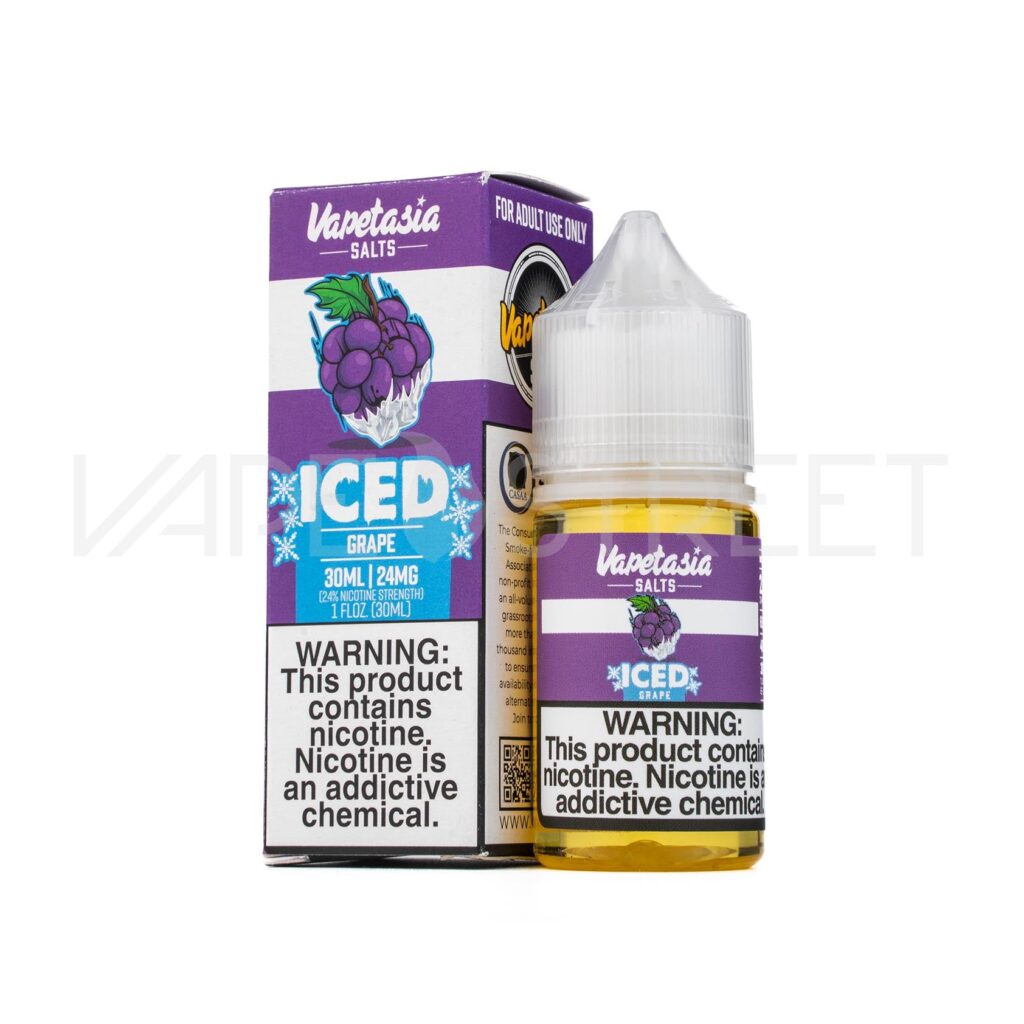 Vapetasia-Salts-Iced-Grape Vapetasia Salts Iced Grape 30mL Vape Juice