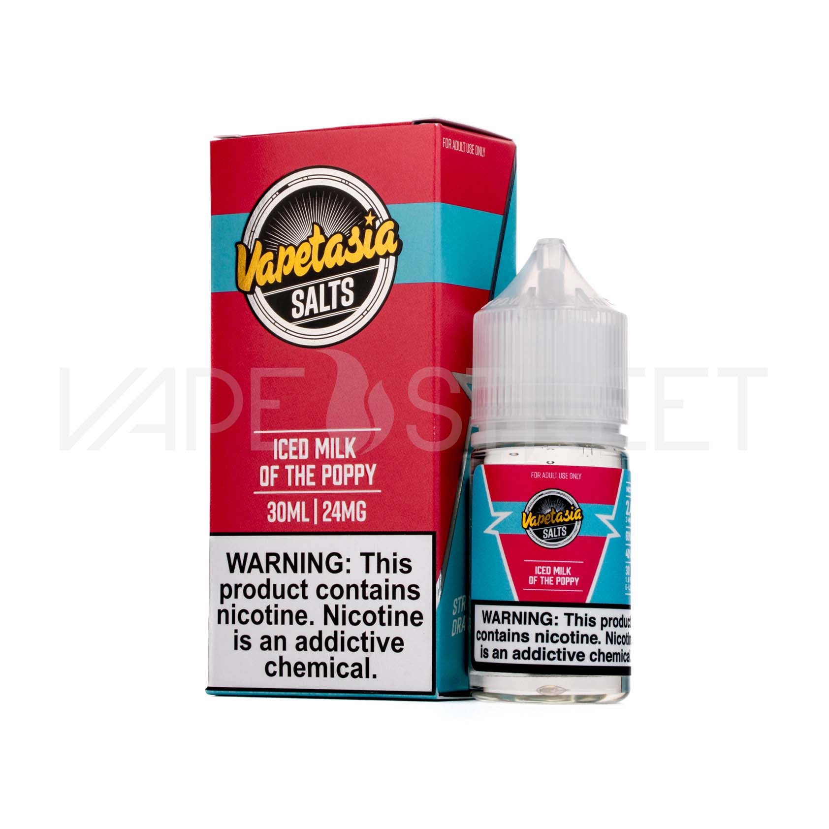 Vapetasia-Salts-Iced-Milk-Of-The-Poppy Vapetasia Salts Iced Milk of the Poppy 30mL Vape Juice