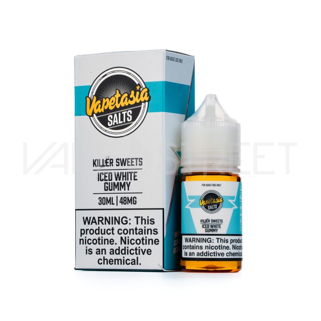 Vapetasia Salts Killer Sweets Iced White Gummy 30mL Vape Juice