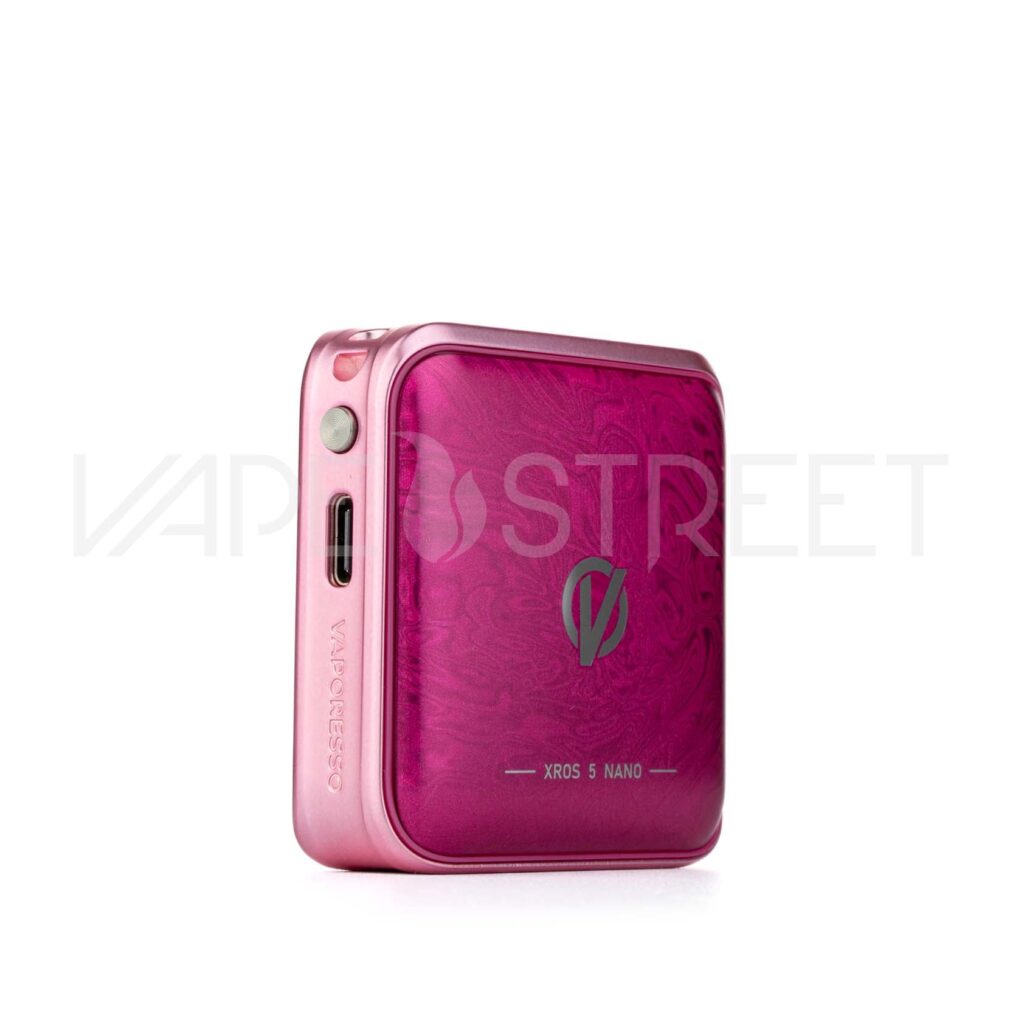 Vaporesso-XROS-5-Nano-03 Vaporesso XROS 5 Nano 30W Pod System Damascus Pink Back