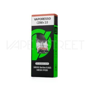 Vaporesso Xros Replacement Pods Contents 3mL 0.6ohm