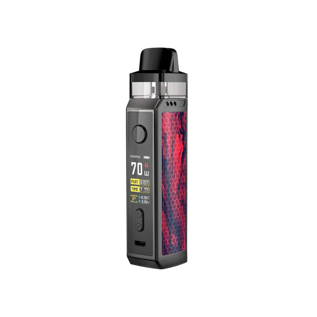 Vinci-X-Pod-Mod-Color-Scarlet Voopoo Vinci X 70W Mod System Scarlet