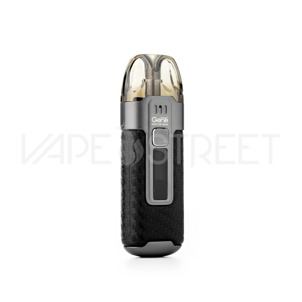 Voopoo-Argus-Air-Front-Side-Left Voopoo Argus Air 25W Pod System Carbon Fiber Front Left Side