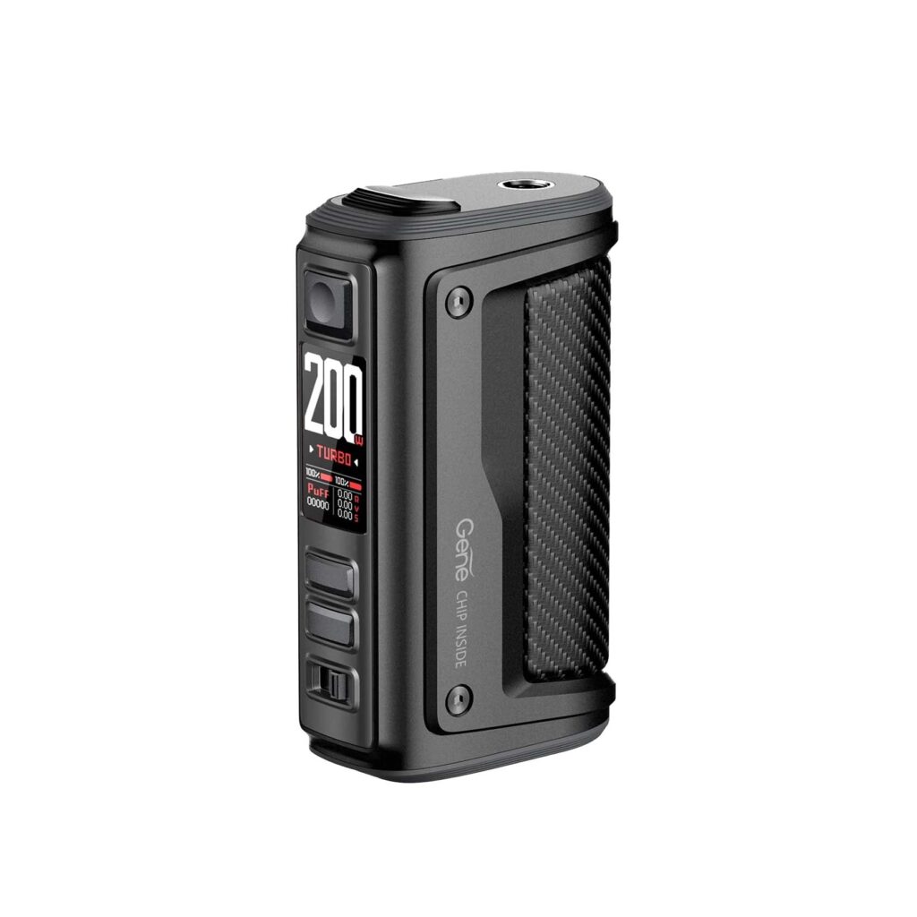 Voopoo-Argus-GT-II-Box-Mod-Carbon-Fiber Voopoo Argus GT 2 200W Box Mod Carbon Fiber