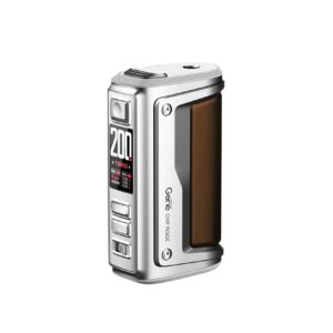 Voopoo-Argus-GT-II-Box-Mod-Silver-Grey Voopoo Argus GT 2 200W Box Mod Silver Grey