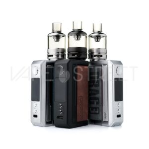 Voopoo-Drag-3-Pod-Mod-Kit Voopoo Drag 3 Starter Kit Sandy Brown, Smoky Grey, and Prussian Blue