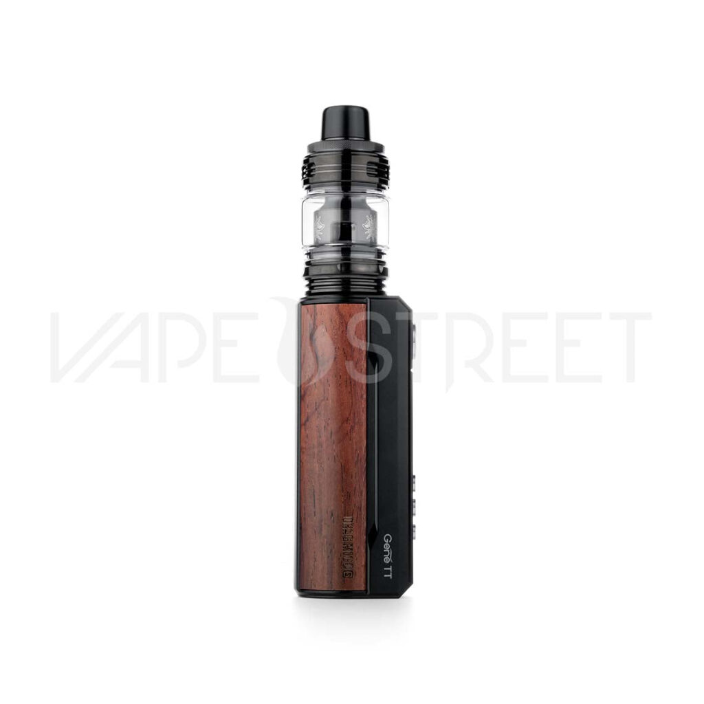 Voopoo-M100S-Starter-Kit-02 Voopoo Drag M100S 100W Starter Kit Curved Zinc Alloy Darkwood / Padauk