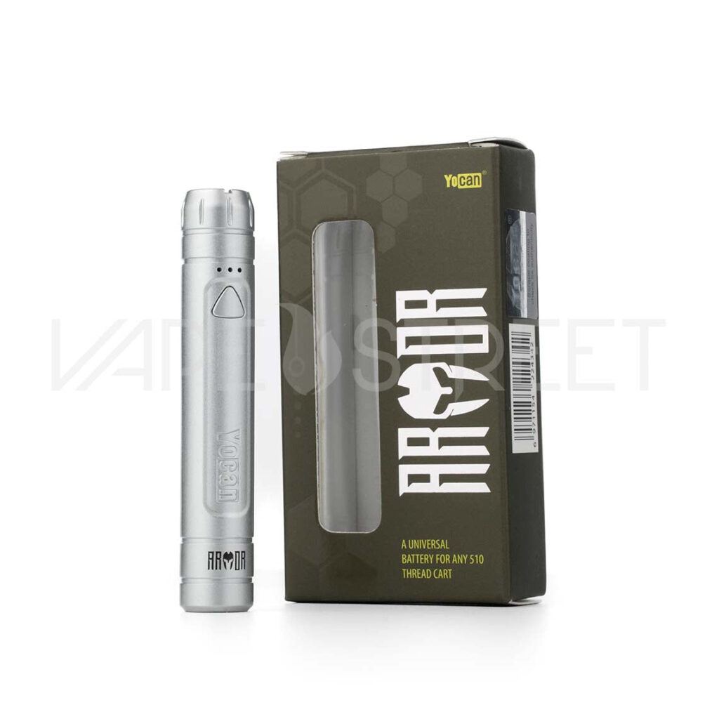 Yocan-Armor-Battery-02 YoCan Armor 510 Vape Battery Built-in USB Charging